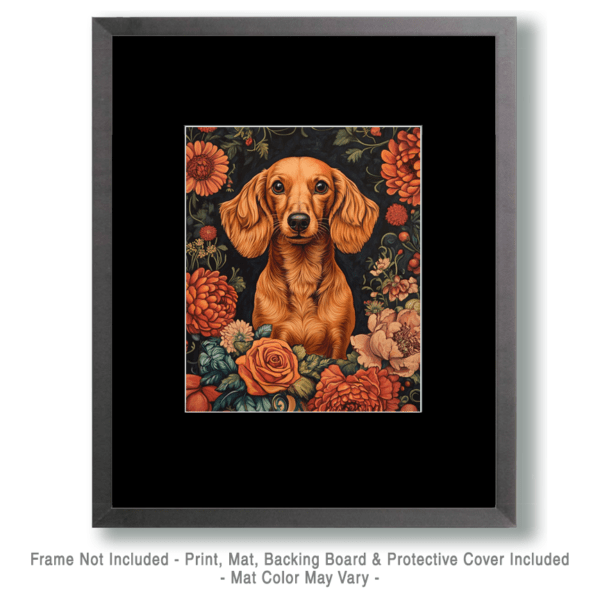 Fawn Dachshund Art