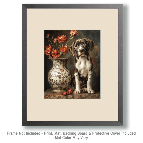 German Shorthaired Pointer Puppy Art