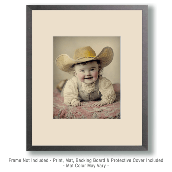 Baby Cowgirl Art