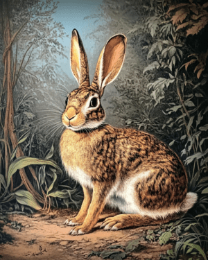 Antique Style Rabbit