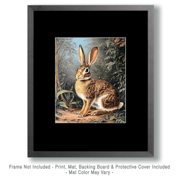 Antique Style Rabbit Art