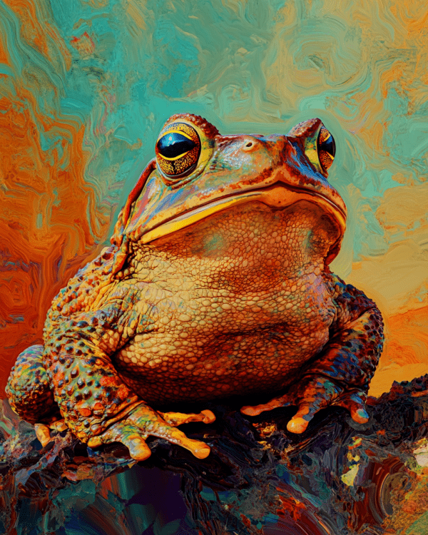 Impressionist Frog