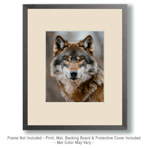 Wild Wolf Portrait