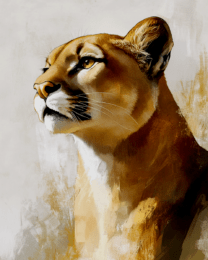 Proud Mountain Lion