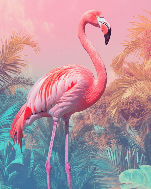 Classic Pink Flamingo