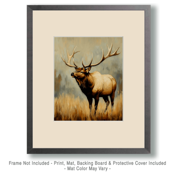 Classic Elk Art