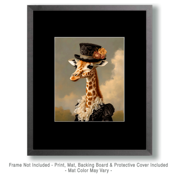 Miss Giraffe Art