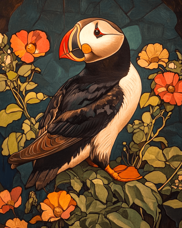 Puffin Floral