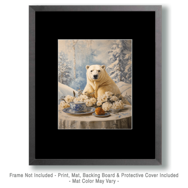 Polar Bear Brunch Art