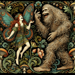 Sasquatch Tells Fairy a Joke