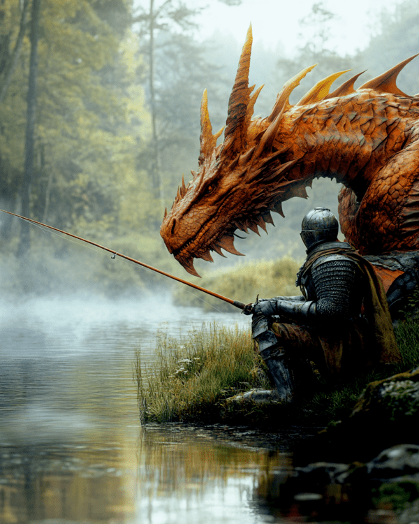 Knight & Dragon Fishing