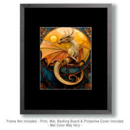 Nouveau Draco Sunrise Art