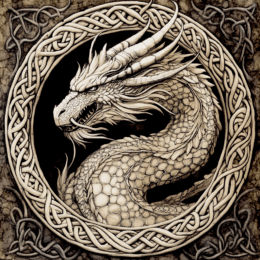 Celtic Dragon Circle