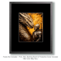 Draco & Knight Face to Face Art