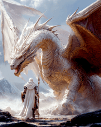 White Knight & White Dragon