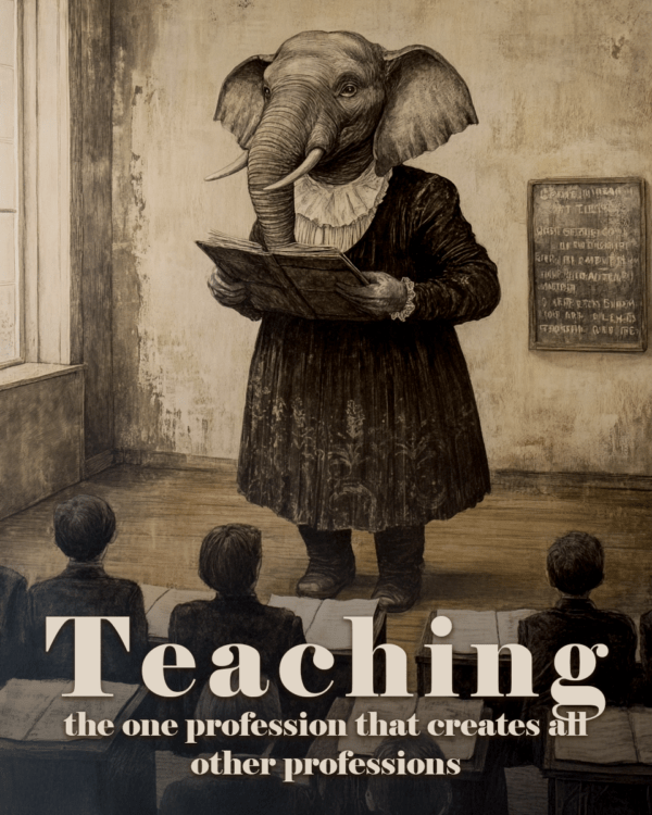 Teaching is the one profession that creates all other professions