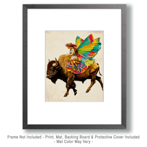 BOHO Fairy on Buffalo Art