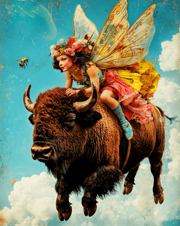 Fairy, Bison, and Bumblebee