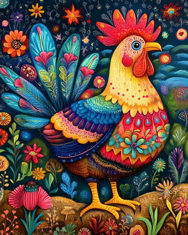 Bright BOHO Chicken