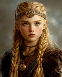 Portrait of a Young Freya