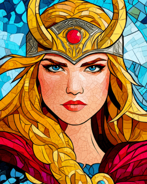 Pop Portrait of Freya