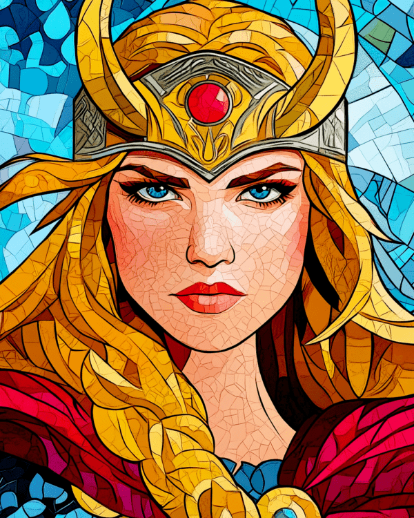 Pop Portrait of Freya