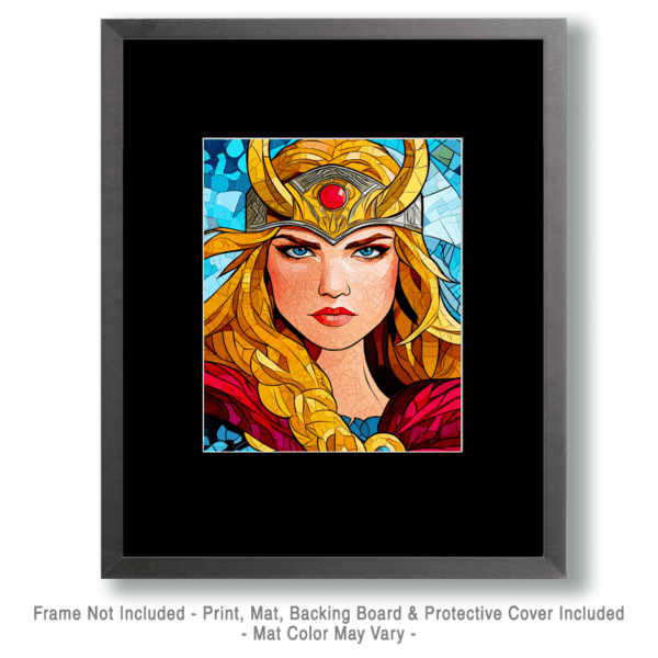 Pop Portrait of Freya Art