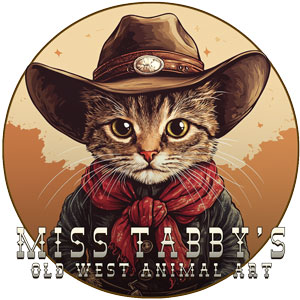 Miss-Tabbys-Western-Animals-Art-Logo