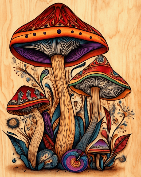 60's Shroom Art