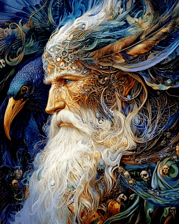 Odin with Baldur