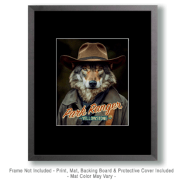 Animal Park Rangers - Grey Wolf Art
