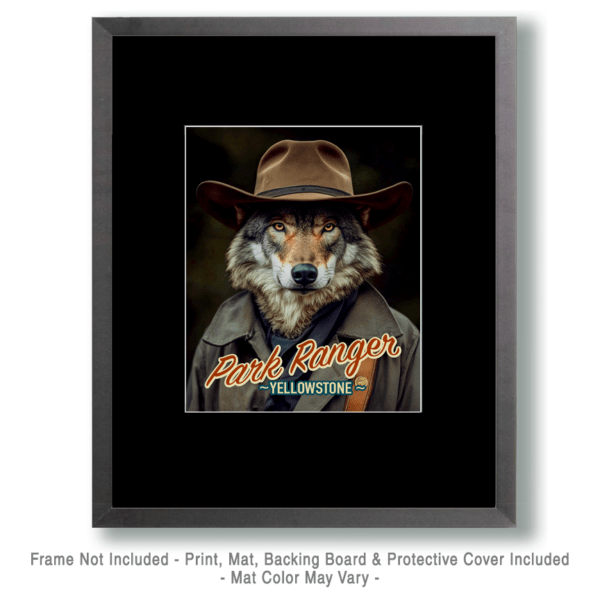 Animal Park Rangers - Grey Wolf Art