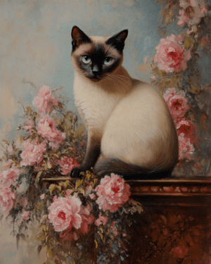 Siamese Portrait