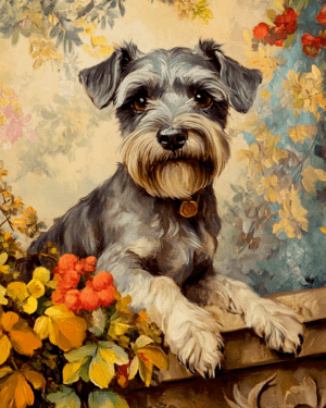 Schnauzer Posing