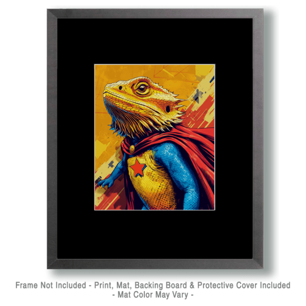 Bearded Dragon to the Rescue Art