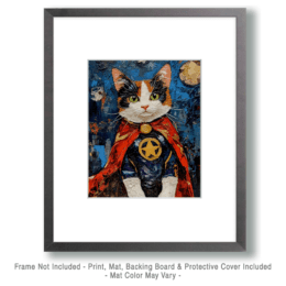 Calico Kitty Hero Art