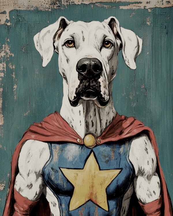 Vintage Great Dane Hero