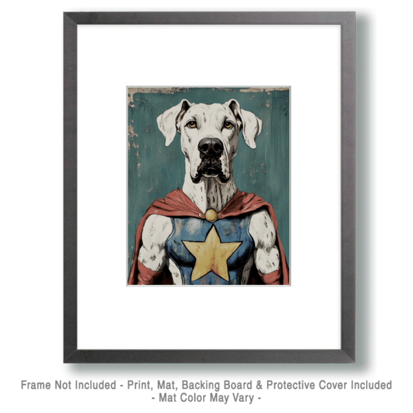 Vintage Great Dane Hero Art