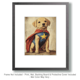 Labrador Retriever Puppy Hero Art