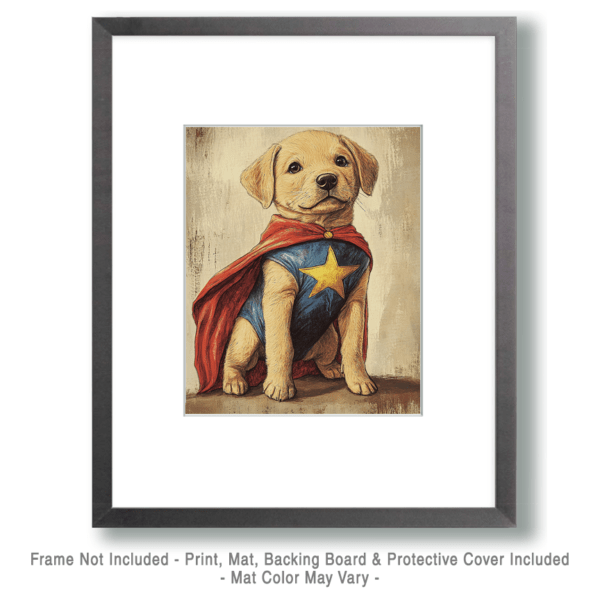 Labrador Retriever Puppy Hero Art