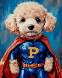 My Poodle Hero!