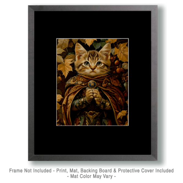 Vintage Tabby Cat Hero Art