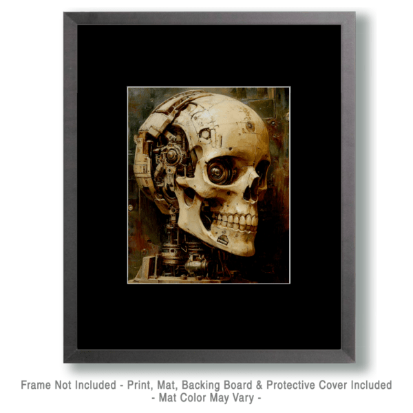 Mechanical Cranium Art