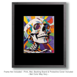 Pop Art Skull Art