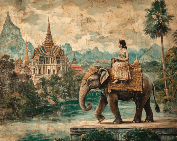 Elephant with Rider #2