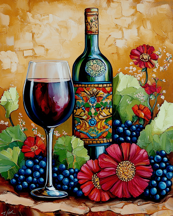 Desert Wine Still-Life