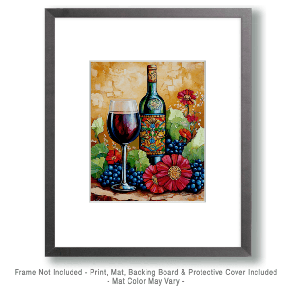 Desert Wine Still-Life Art