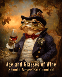 Age and Glasses of Wine