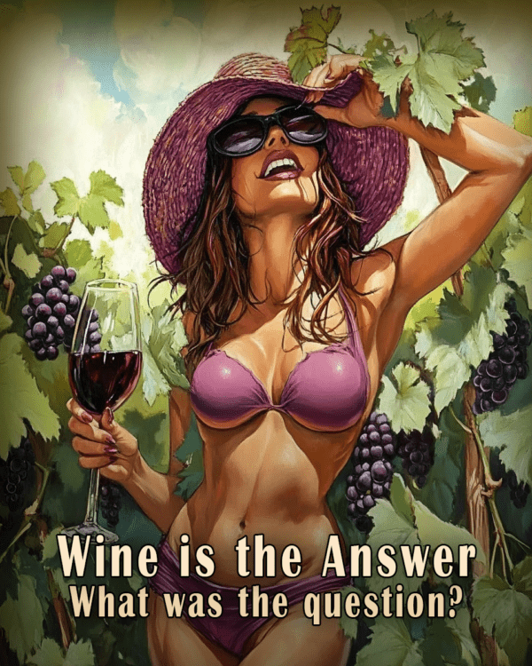 Wine is the answer