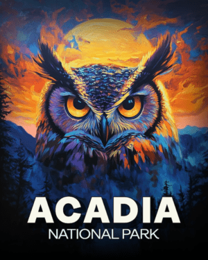 Acadia National Park - Midnight Owl